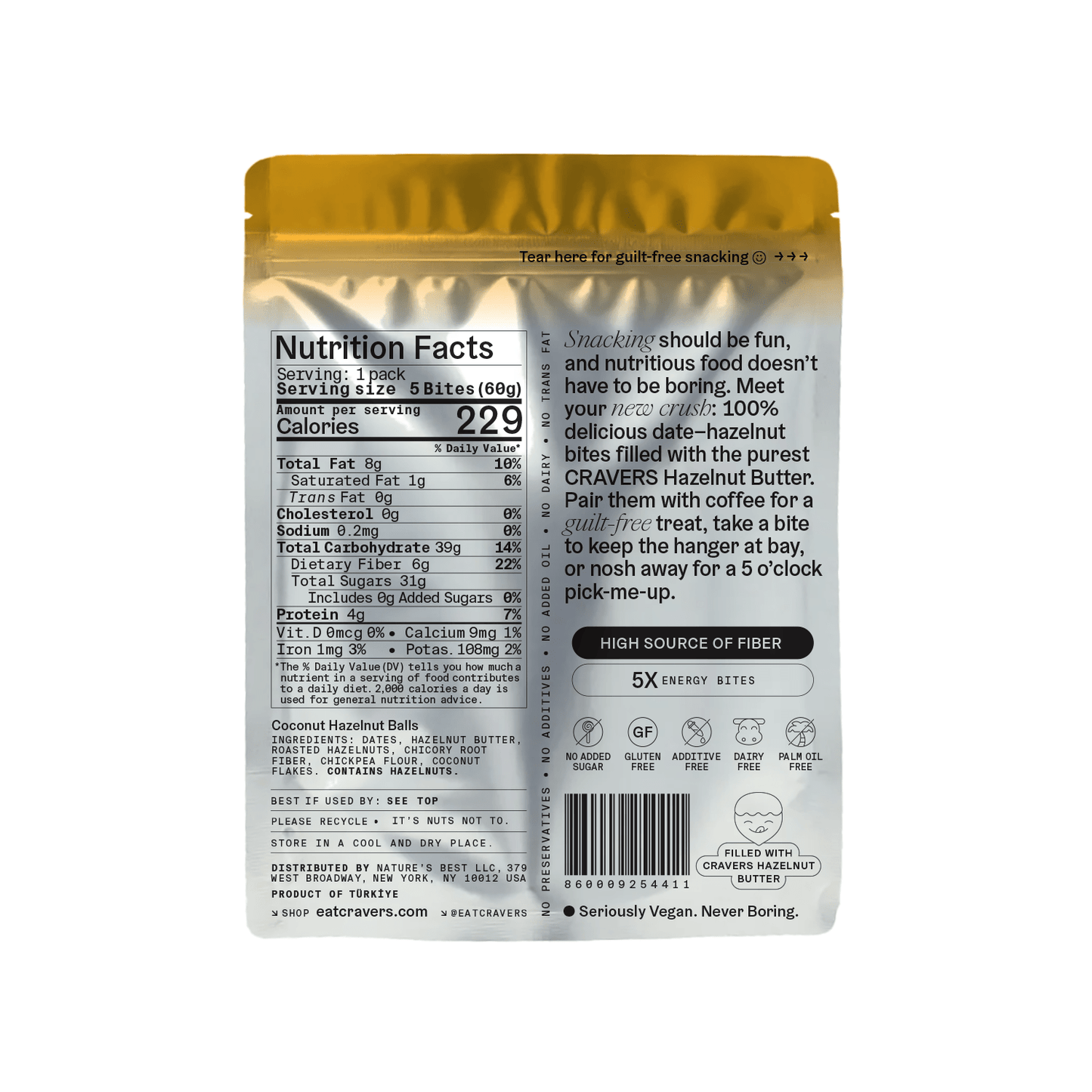 Coconut Hazelnut Bites - Vegan America