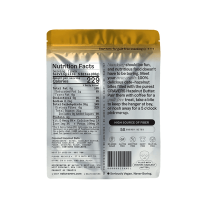 Coconut Hazelnut Bites - Vegan America