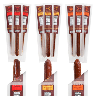 New! Italian/Spanish Salami Stick 9 - Pack - Vegan America