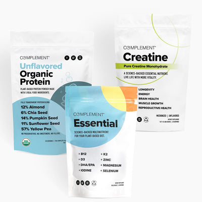 COMPLEMENT® Plant - Based Essentials Stack - Vegan America