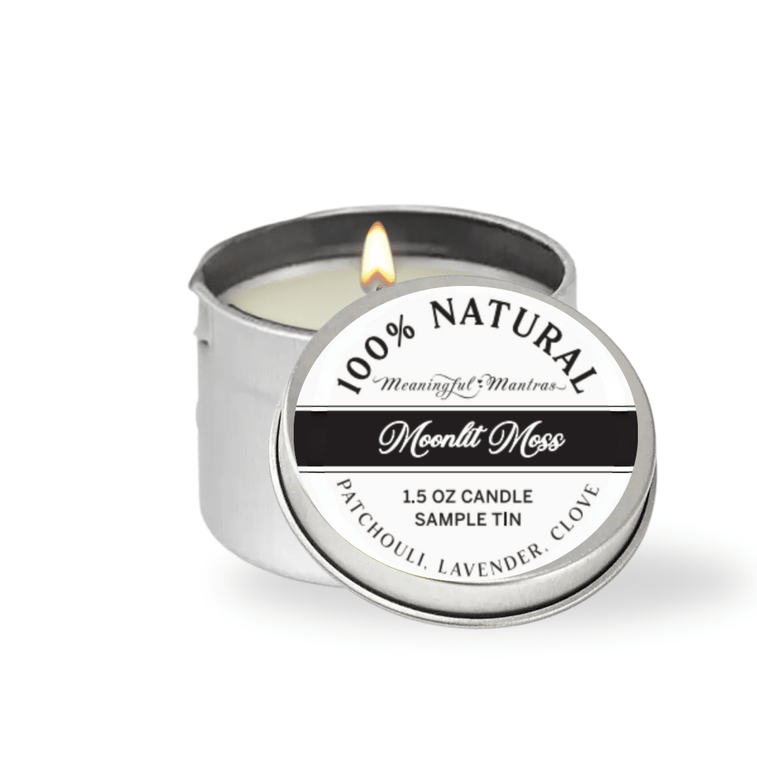 1.5oz Moonlit Moss Tin Candle - Vegan America