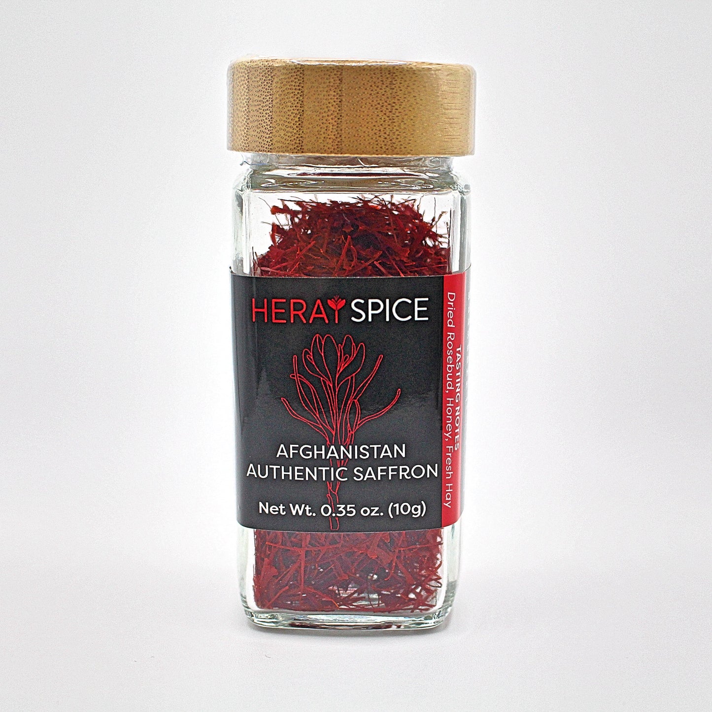 10 Grams (0.3 Oz) Heray Saffron, Afghani Superior Negin Quality