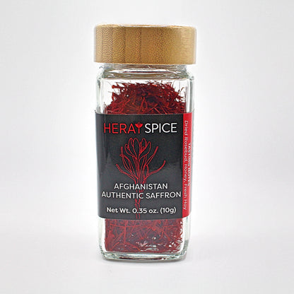 10 Grams (0.3 Oz) Heray Saffron, Afghani Superior Negin Quality