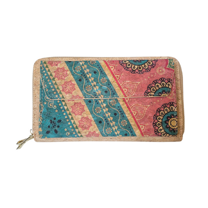 Cork Wristlet / Crossbody Phone Bag