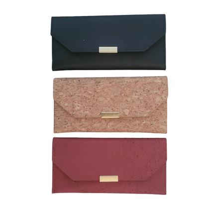 Cork Trifold wallet with RFID protection
