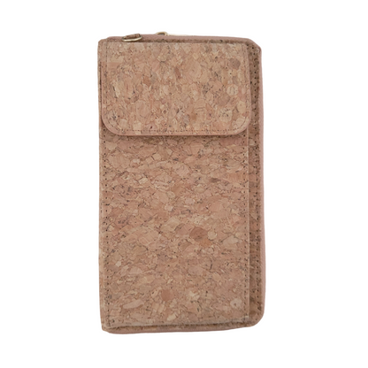 Cork Wristlet / Crossbody Phone Bag