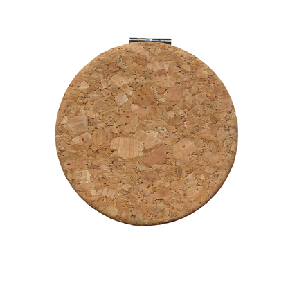 Slim Cork Pocket Mirror