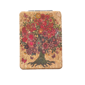 Slim Cork Pocket Mirror