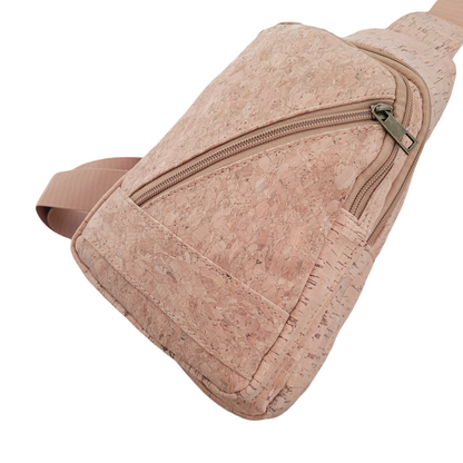 Unisex Cork Sling Crossbody