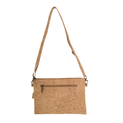 Butterfly Cork Shoulder Bag, Natural