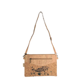 Manatee Cork Wristlet / Crossbody / Clutch All-in-One