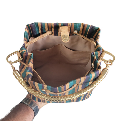 Cork Bucket Bag