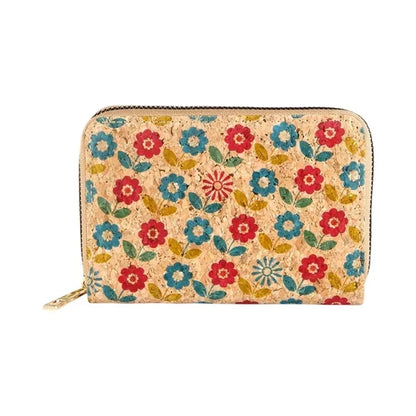 Cork Mini Zipper Wallet