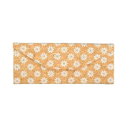 Cork Foldable glasses case, cork hard Case