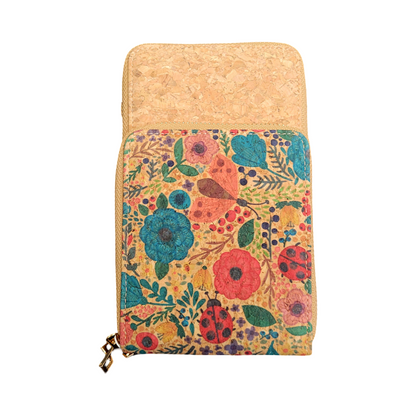 Cork Wristlet / Crossbody Phone Bag
