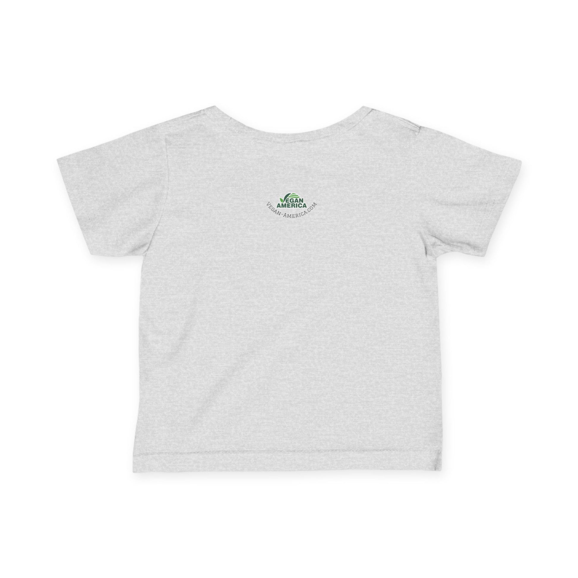 Vegan Baby Tee, Cute Infant T-Shirt, Organic Cotton Toddler Shirt, Eco - Friendly Baby Gift, Baby Shower Present - Vegan America