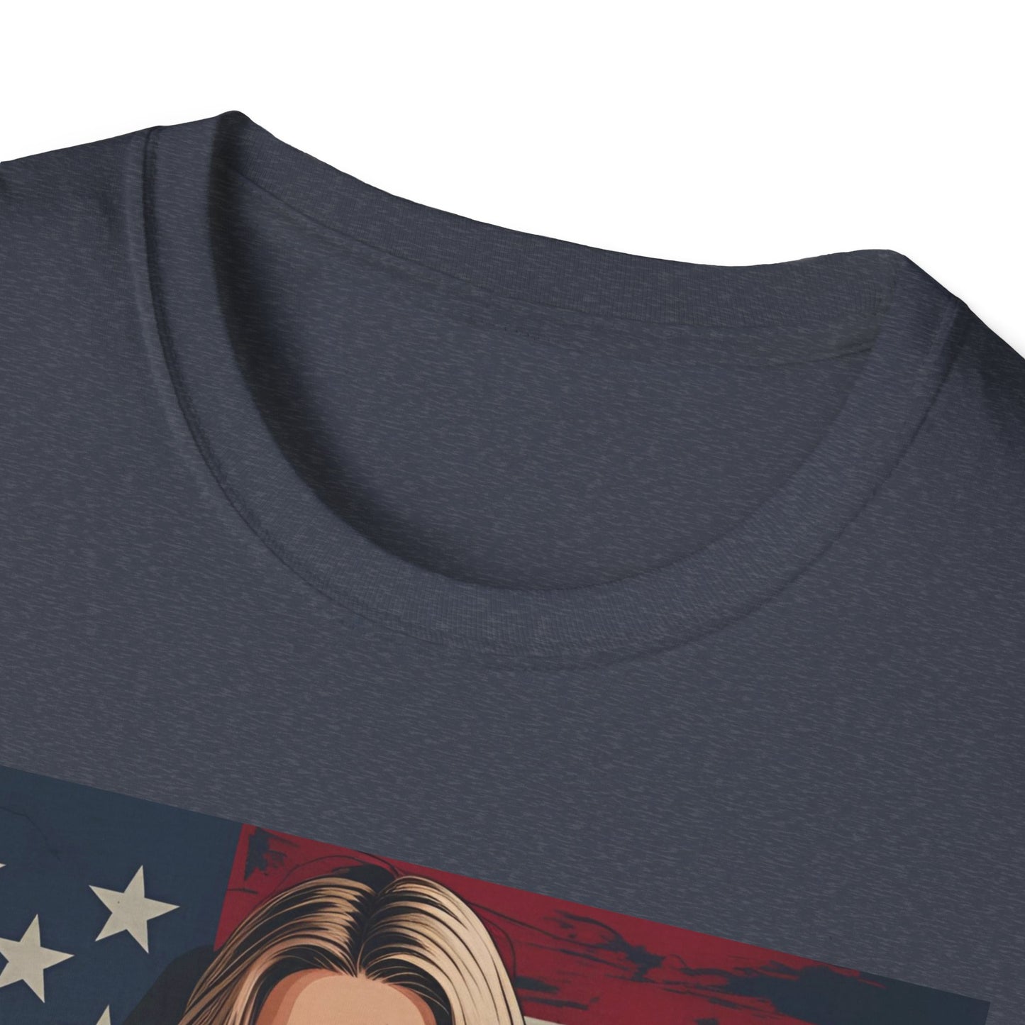 Vegan America T-Shirt | UnisexSoftstyle Tee, Eco - Friendly Fashion, Gift for Vegans, Independence Day Outfit, Casual Wear - Vegan America