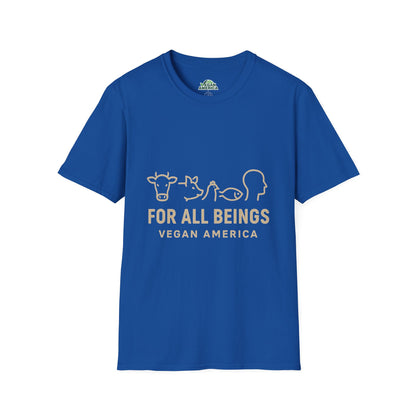 Unisex Vegan America T-Shirt, Eco - Friendly Apparel, Plant - Based Lifestyle Shirt, Perfect Gift for Vegans, Animal Rights Awareness Wear - Vegan America
