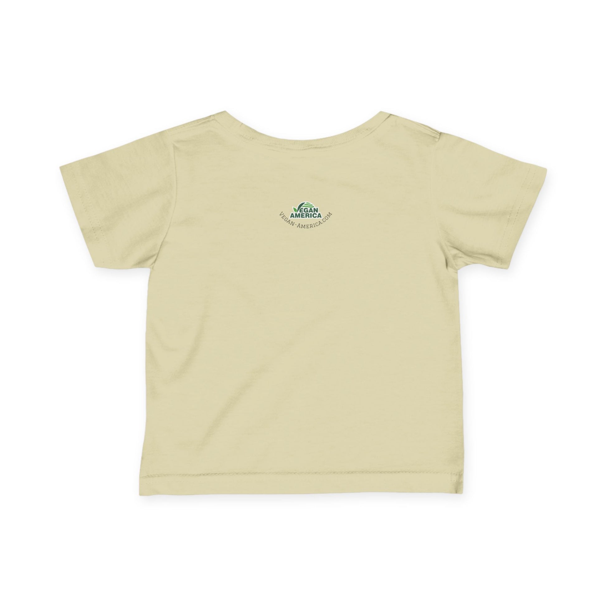 Vegan Baby Tee, Cute Infant T-Shirt, Organic Cotton Toddler Shirt, Eco - Friendly Baby Gift, Baby Shower Present - Vegan America