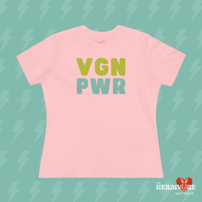 Vegan Power - Women's Style B&C 6400 - Vegan America
