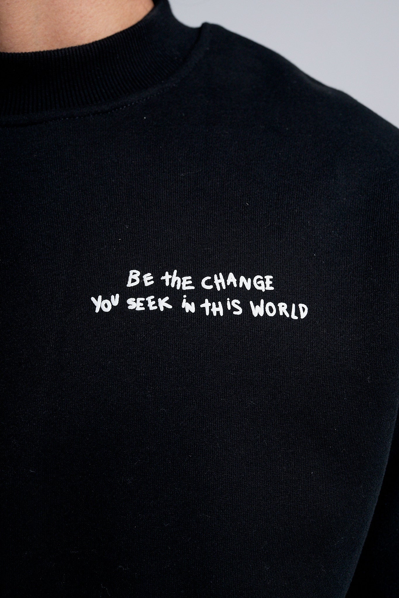 Be the change Crewneck