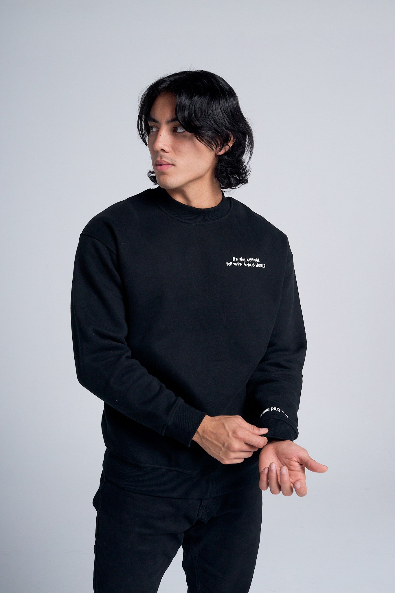 Be the change Crewneck