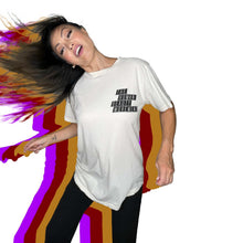 The HBM Logo Tee, Unbleached White - Vegan America