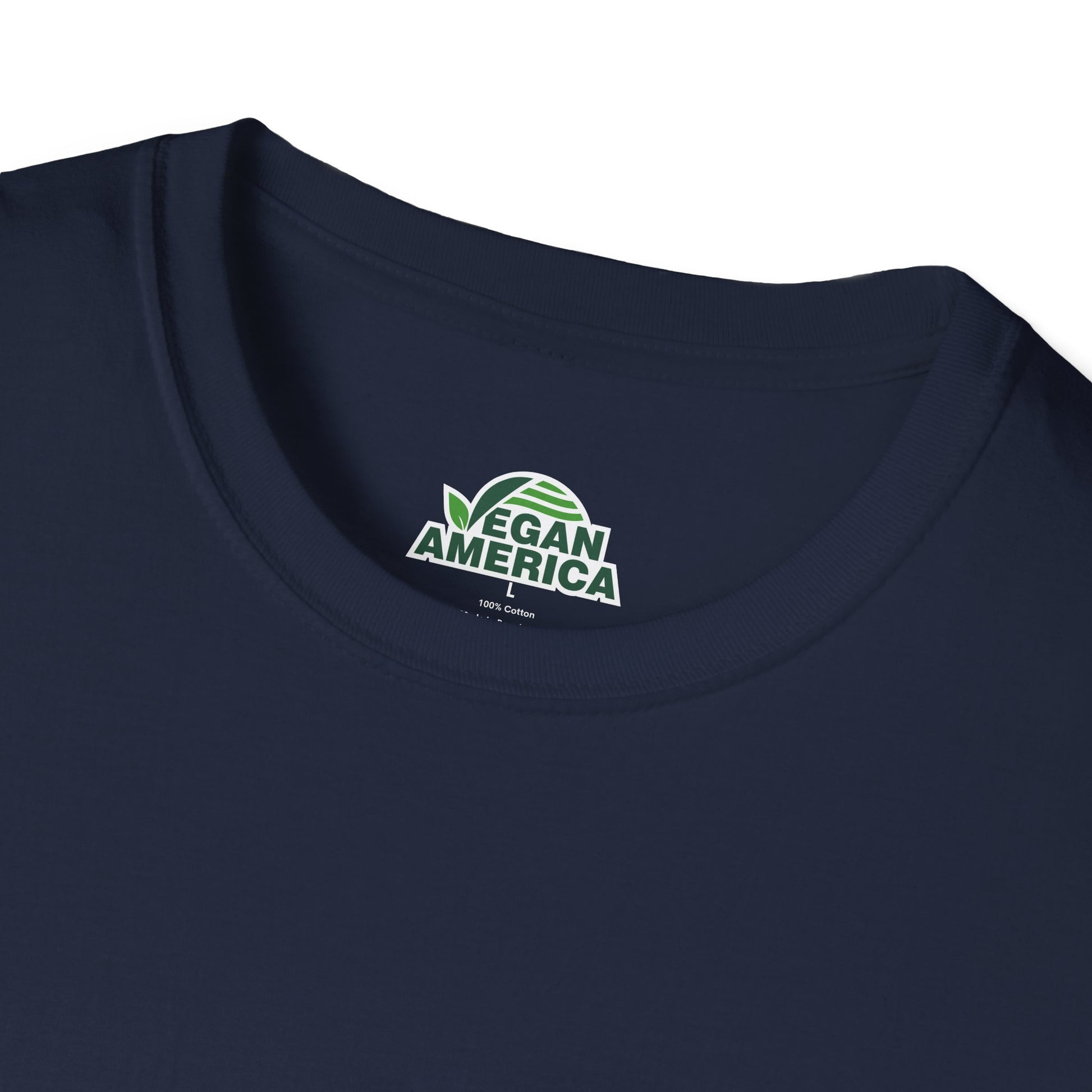 Unisex Vegan America T-Shirt, Eco - Friendly Apparel, Plant - Based Lifestyle Shirt, Perfect Gift for Vegans, Animal Rights Awareness Wear - Vegan America