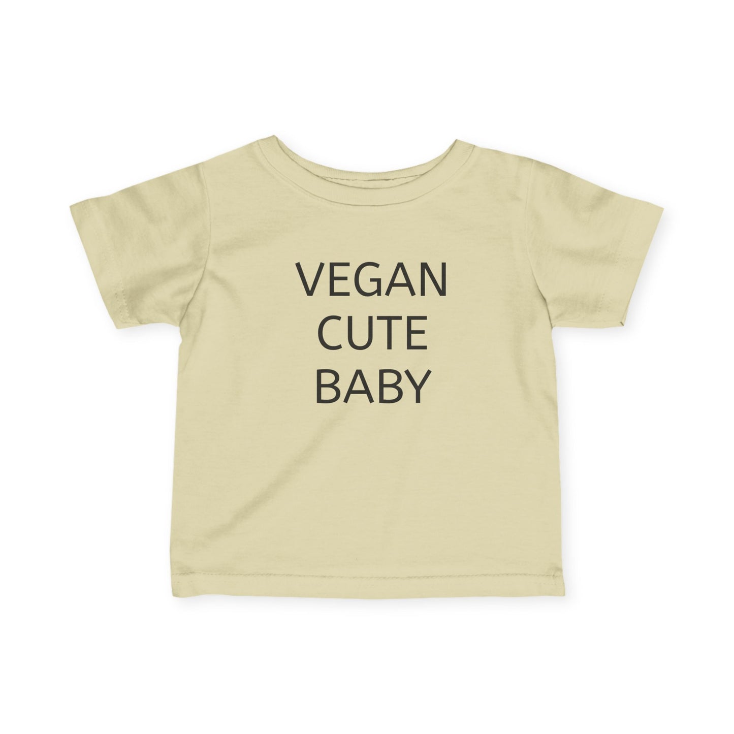 Vegan Baby Tee, Cute Infant T-Shirt, Organic Cotton Toddler Shirt, Eco - Friendly Baby Gift, Baby Shower Present - Vegan America