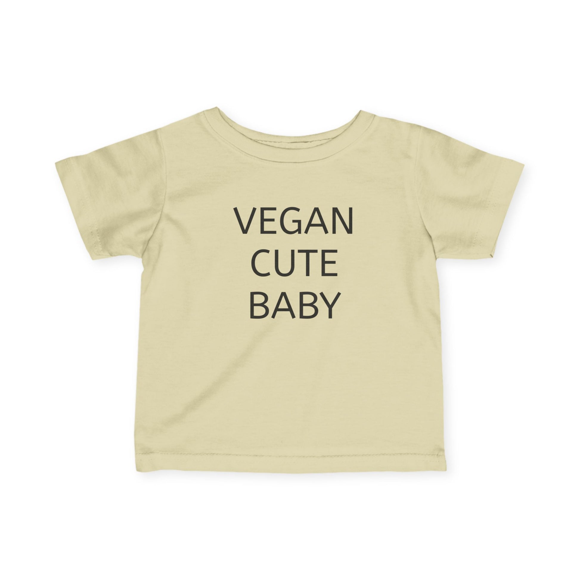 Vegan Baby Tee, Cute Infant T-Shirt, Organic Cotton Toddler Shirt, Eco - Friendly Baby Gift, Baby Shower Present - Vegan America