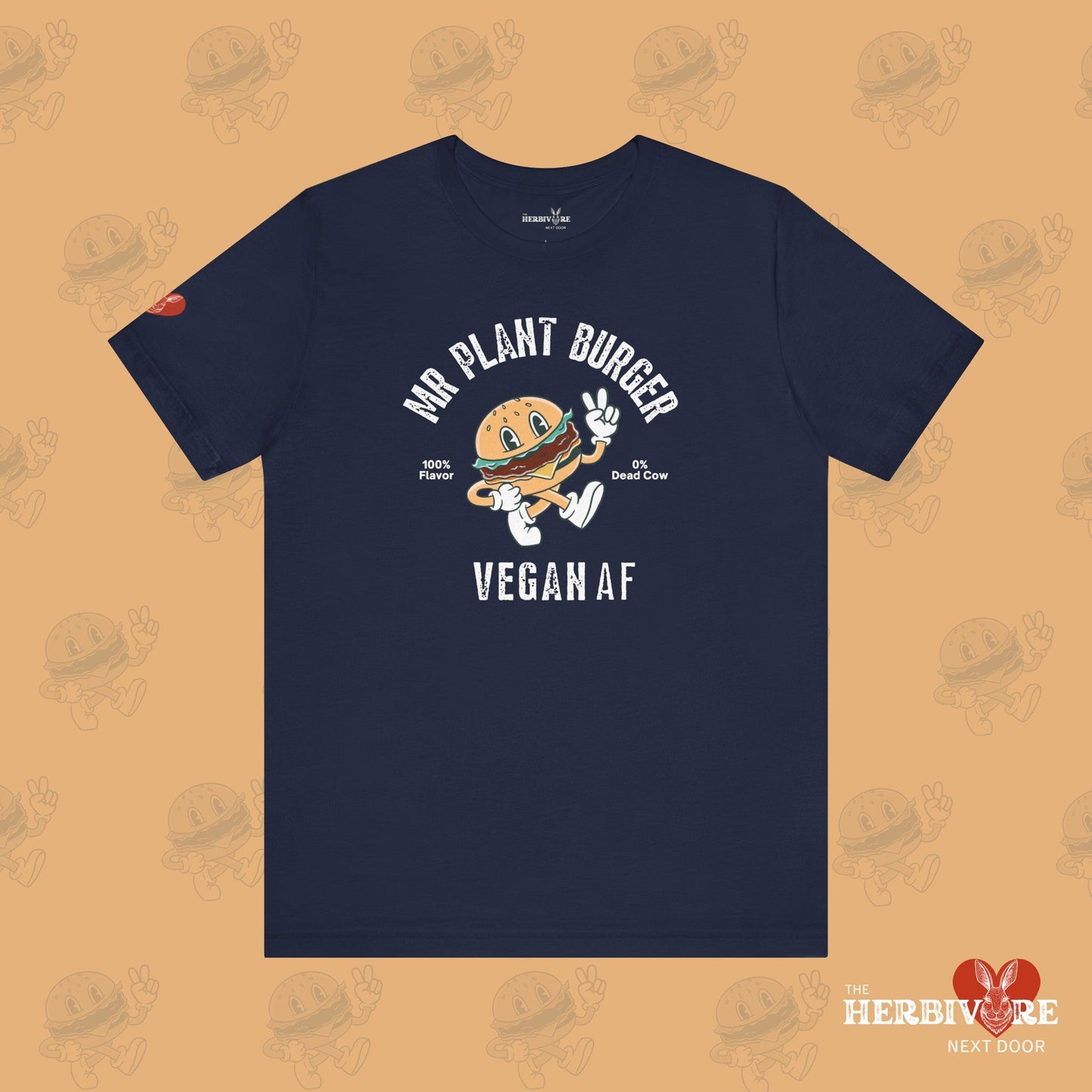 Mr. Plant Burger - Vegan T-Shirt - Vegan America