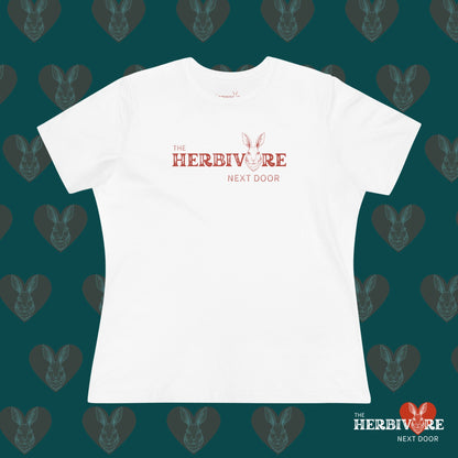 The Herbivore Next Door - Women's Style B&C 6400 - Vegan America