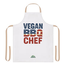 Vegan BBQ Chef Apron - 5 - Color Straps, Perfect Gift for Grilling Enthusiasts, Cooking Lovers, BBQ Parties, Summer Celebrations, Vegan Gifts - Vegan America