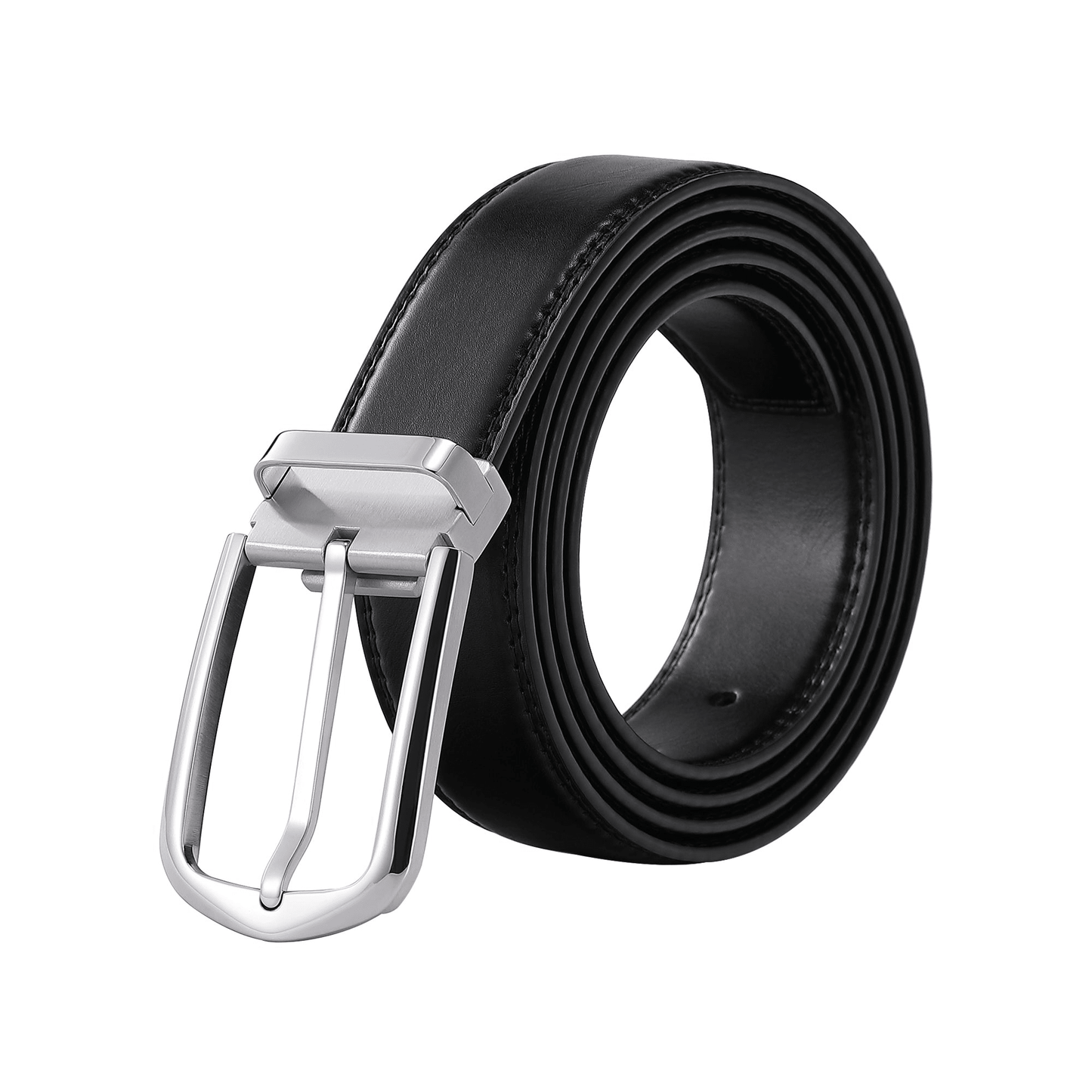Forward SS - Cut to Fit Vegan Belt - Silver Buckle - Vegan America