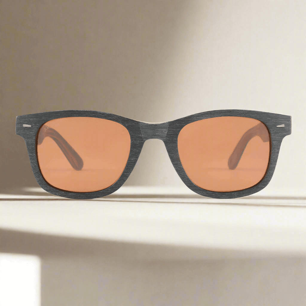 Moon - Unisex Wooden Sunglasses - Vegan America