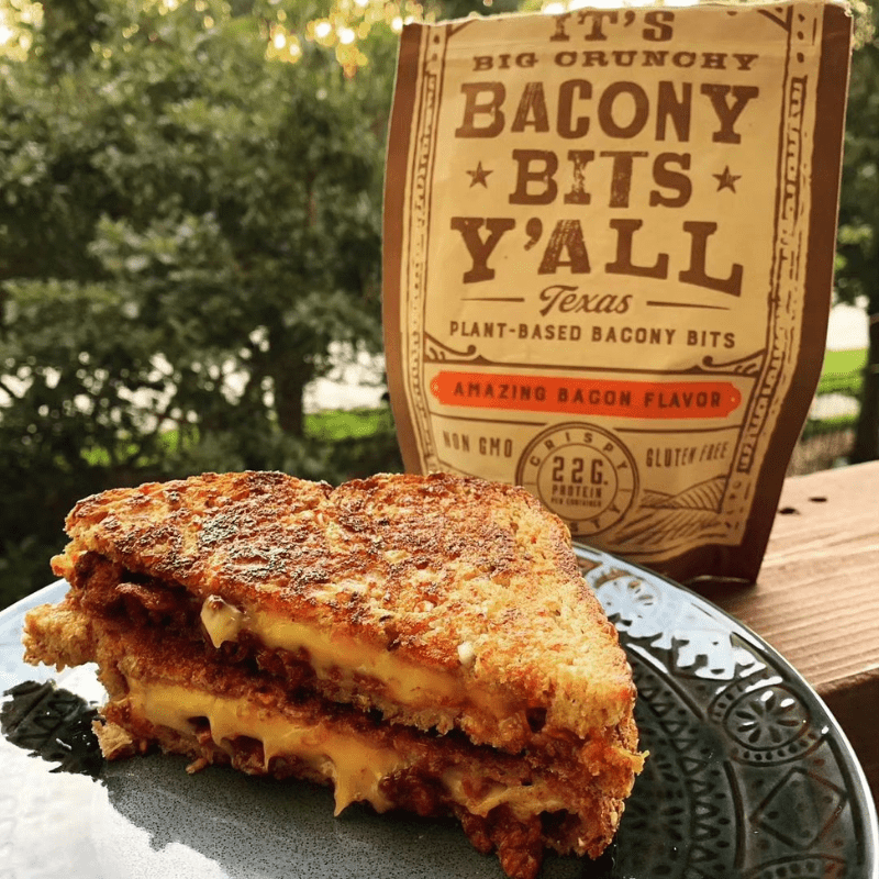 Big Crunchy Bacony Bits - Vegan America