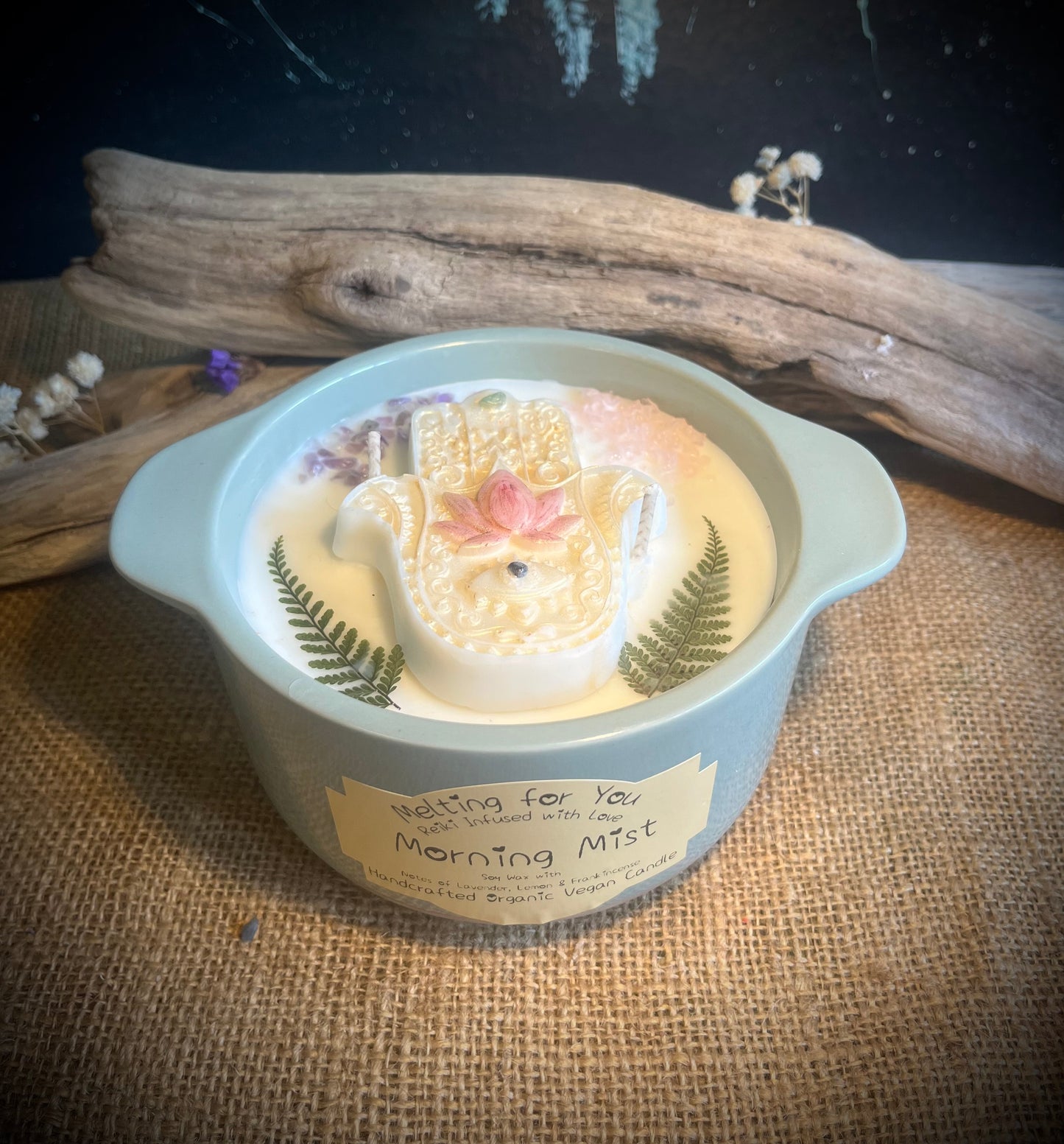 Morning Mist Organic Candle