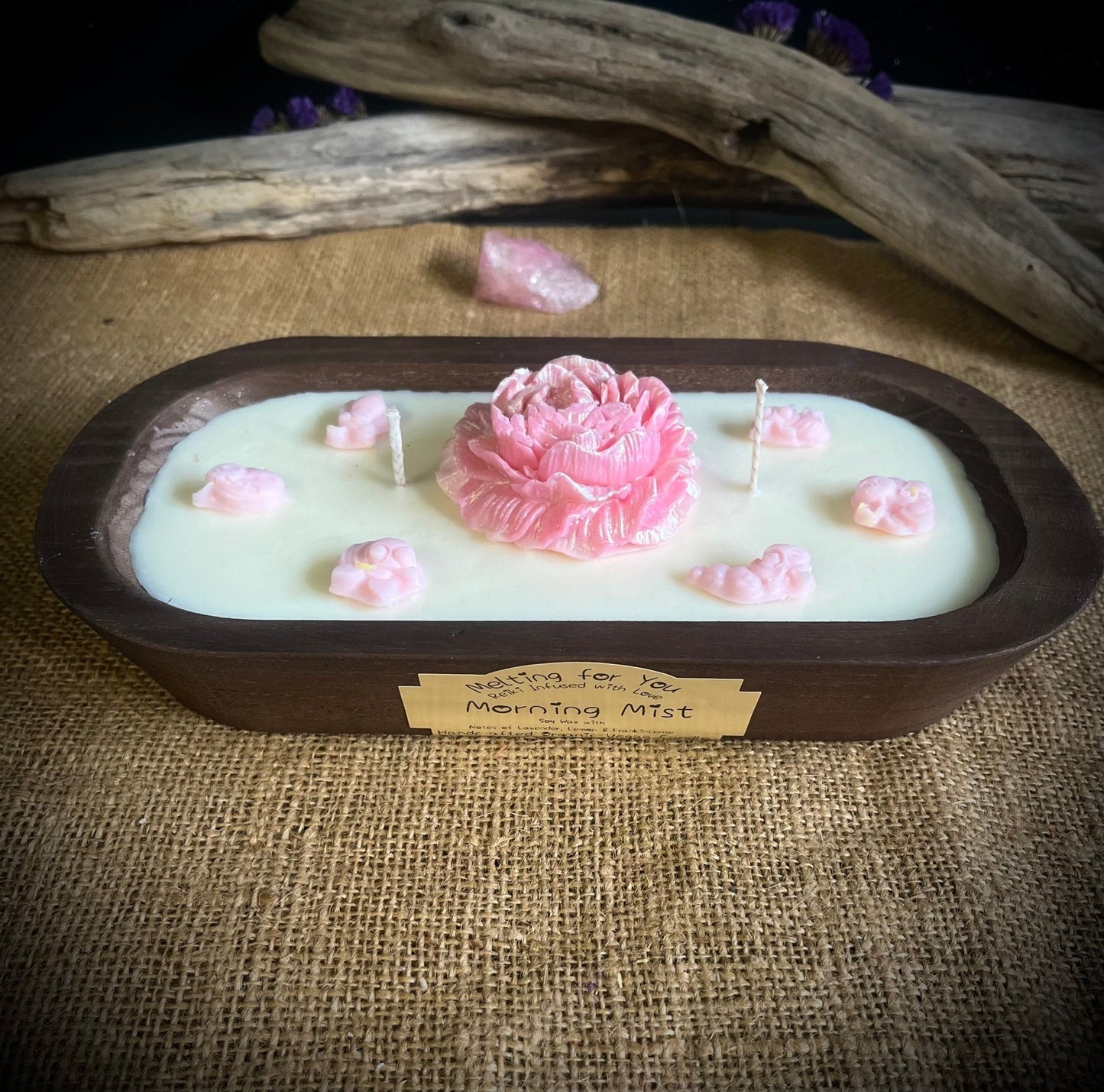 Morning Mist Organic Candle - Vegan America