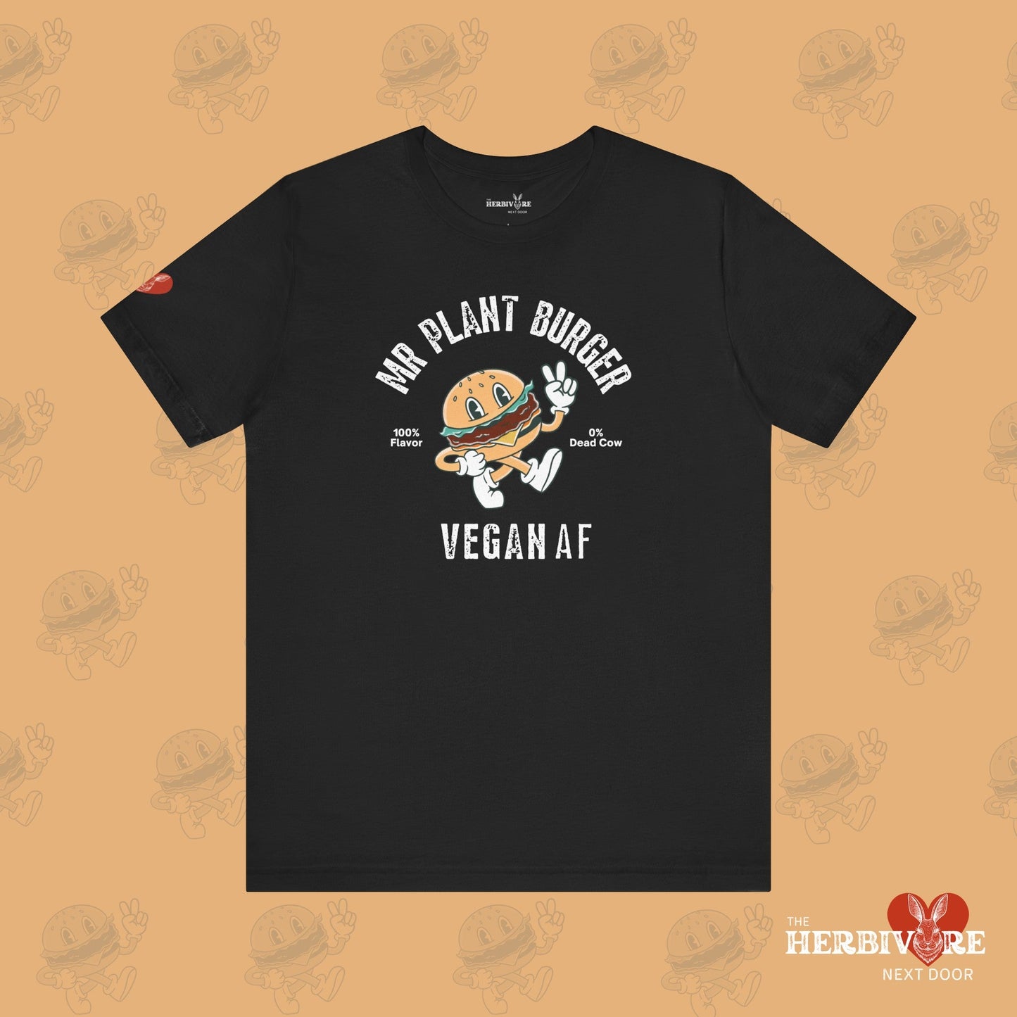 Mr. Plant Burger - Vegan T-Shirt - Vegan America