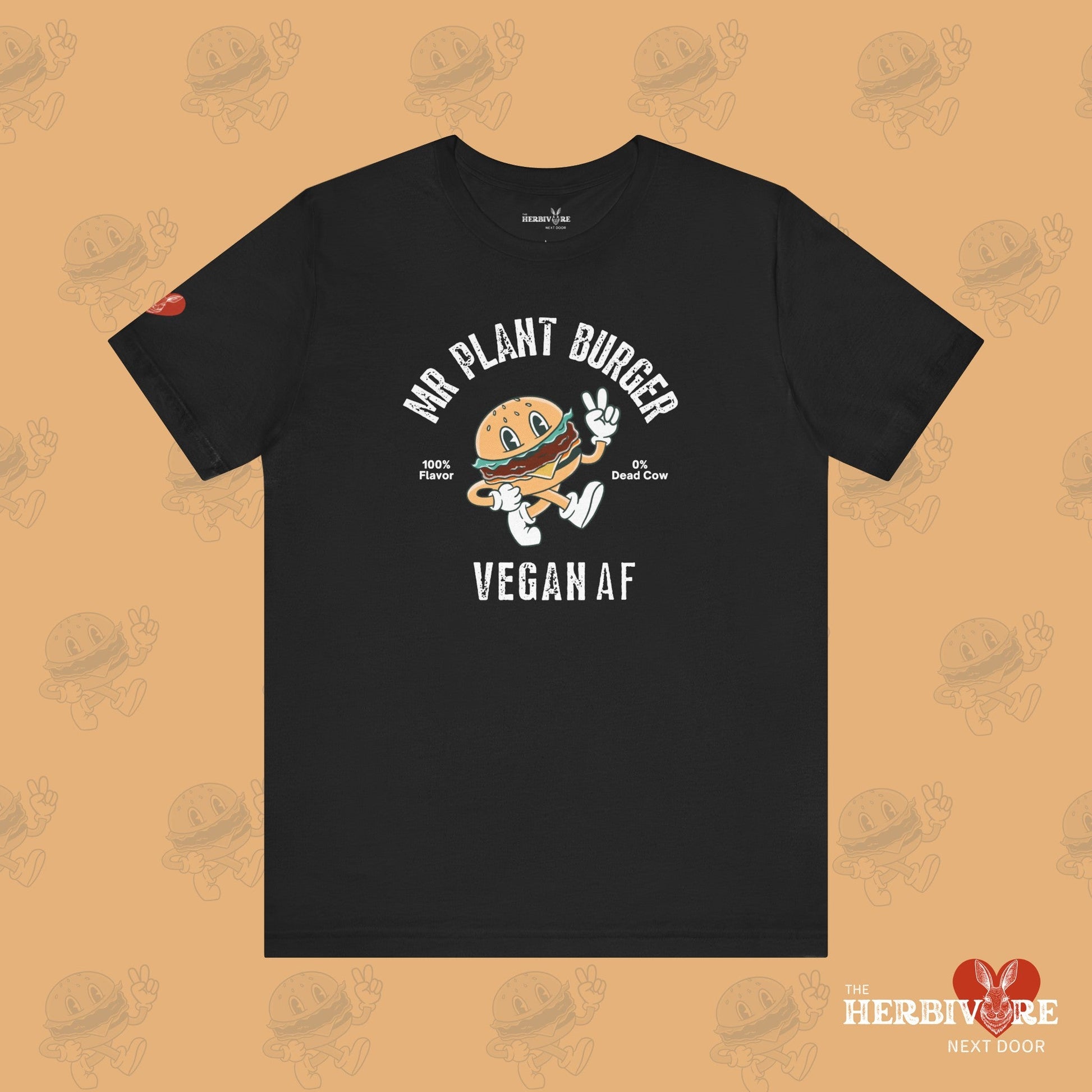 Mr. Plant Burger - Vegan T-Shirt - Vegan America