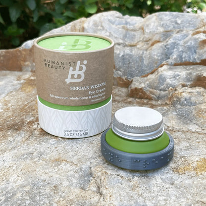 Herban Wisdom® Eye Cream Braille ID Band - Vegan America