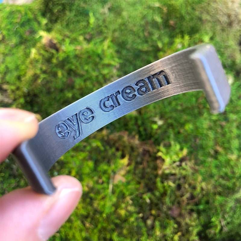 Herban Wisdom® Eye Cream Braille ID Band - Vegan America