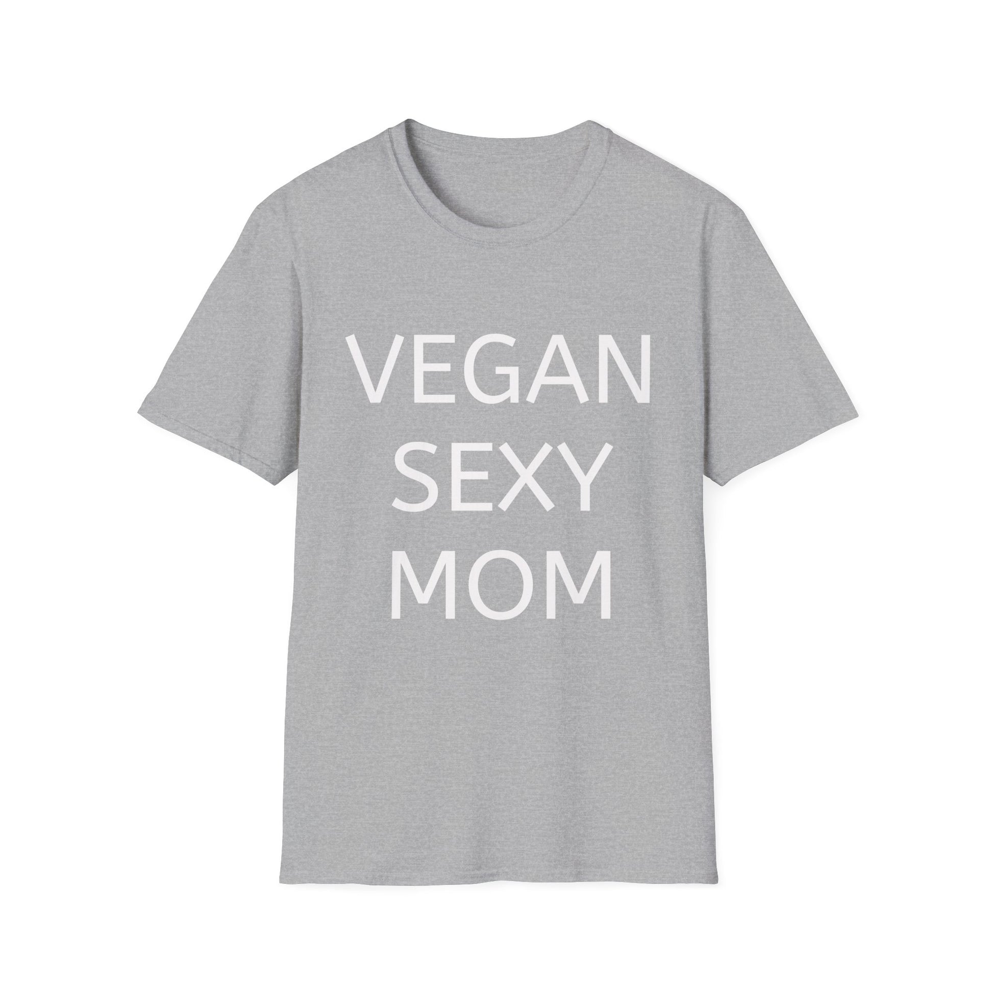 Vegan Sexy Mom T-Shirt | Casual Wear, Gift for Moms, Eco - Friendly Fashion, Funny Tee, Plant - Based Lifestyle - Vegan America
