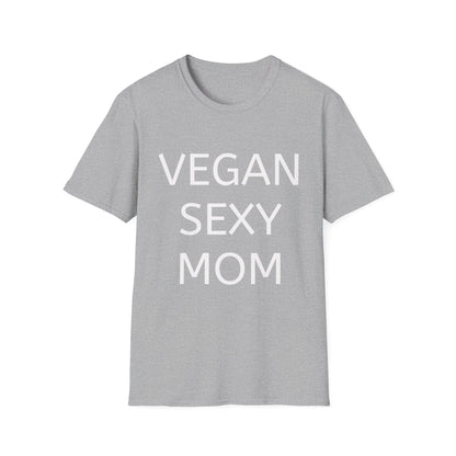 Vegan Sexy Mom T-Shirt | Casual Wear, Gift for Moms, Eco - Friendly Fashion, Funny Tee, Plant - Based Lifestyle - Vegan America