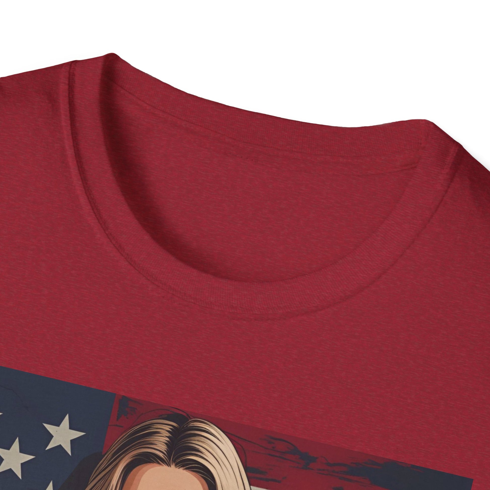 Vegan America T-Shirt | UnisexSoftstyle Tee, Eco - Friendly Fashion, Gift for Vegans, Independence Day Outfit, Casual Wear - Vegan America