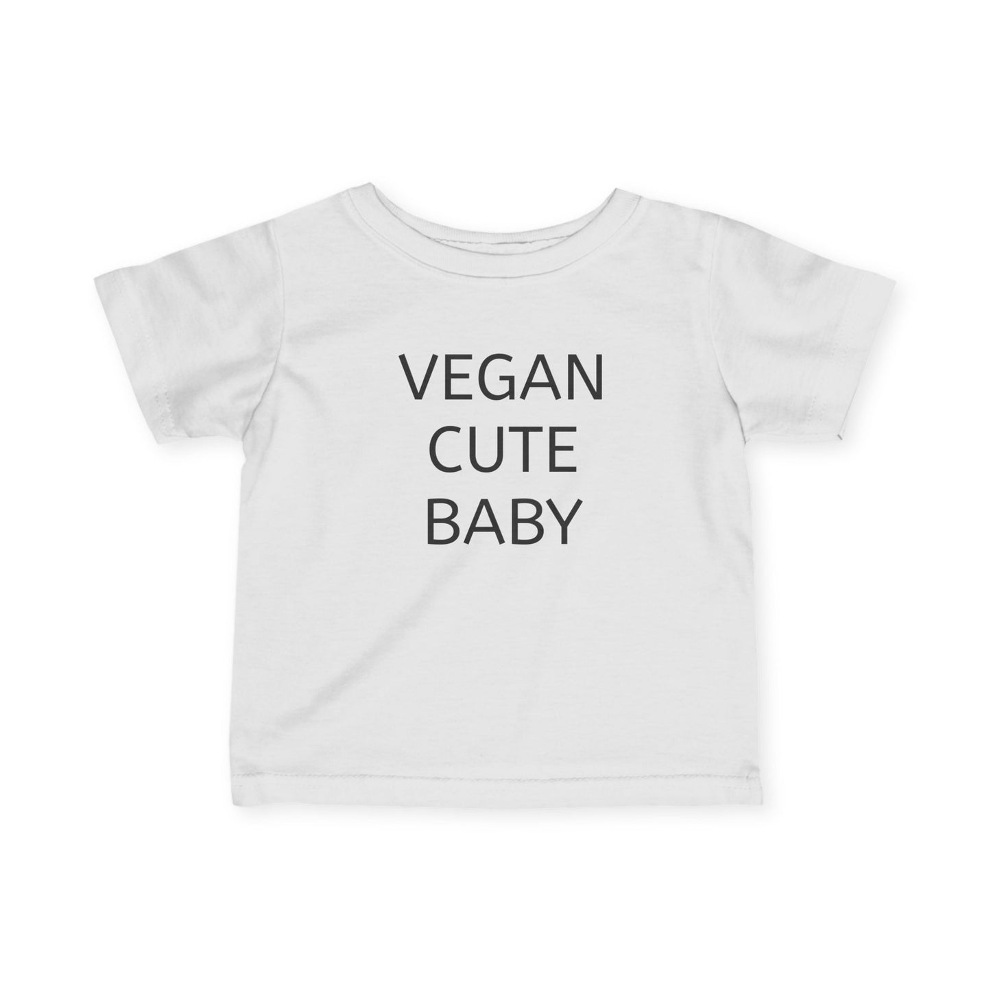 Vegan Baby Tee, Cute Infant T-Shirt, Organic Cotton Toddler Shirt, Eco - Friendly Baby Gift, Baby Shower Present - Vegan America