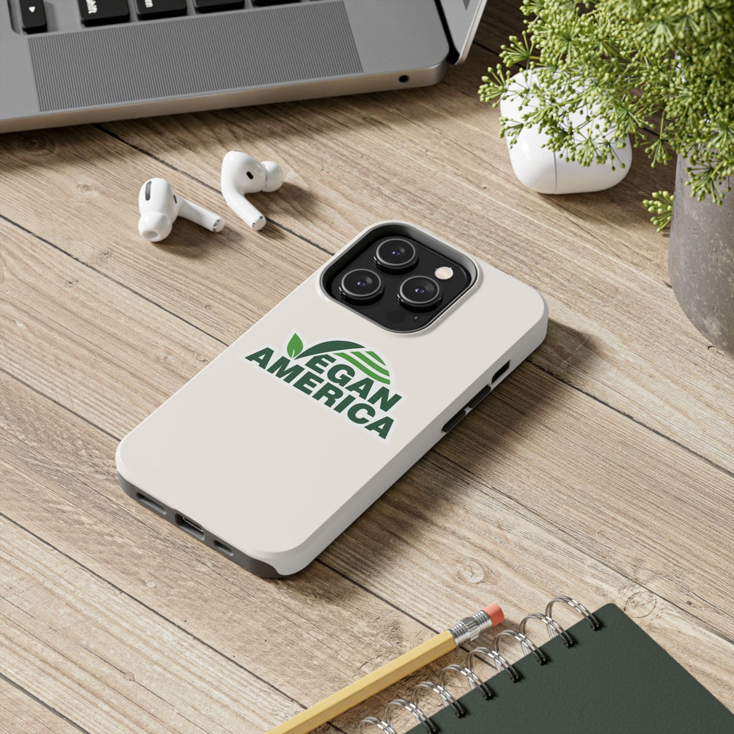 Vegan America Tough Phone Case - Vegan America