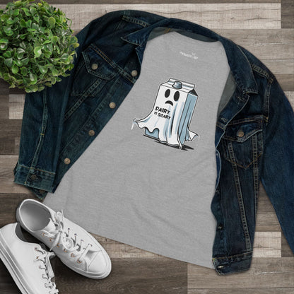 Dairy is Scary - Women's Style B&C 6400 - Vegan America