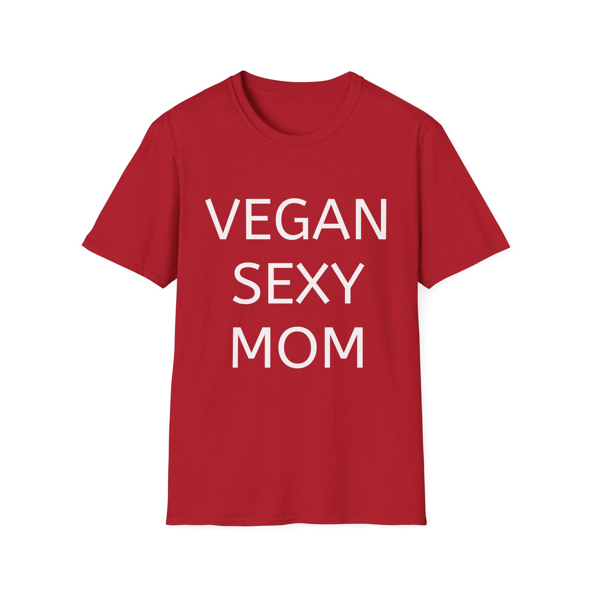 Vegan Sexy Mom T-Shirt | Casual Wear, Gift for Moms, Eco - Friendly Fashion, Funny Tee, Plant - Based Lifestyle - Vegan America
