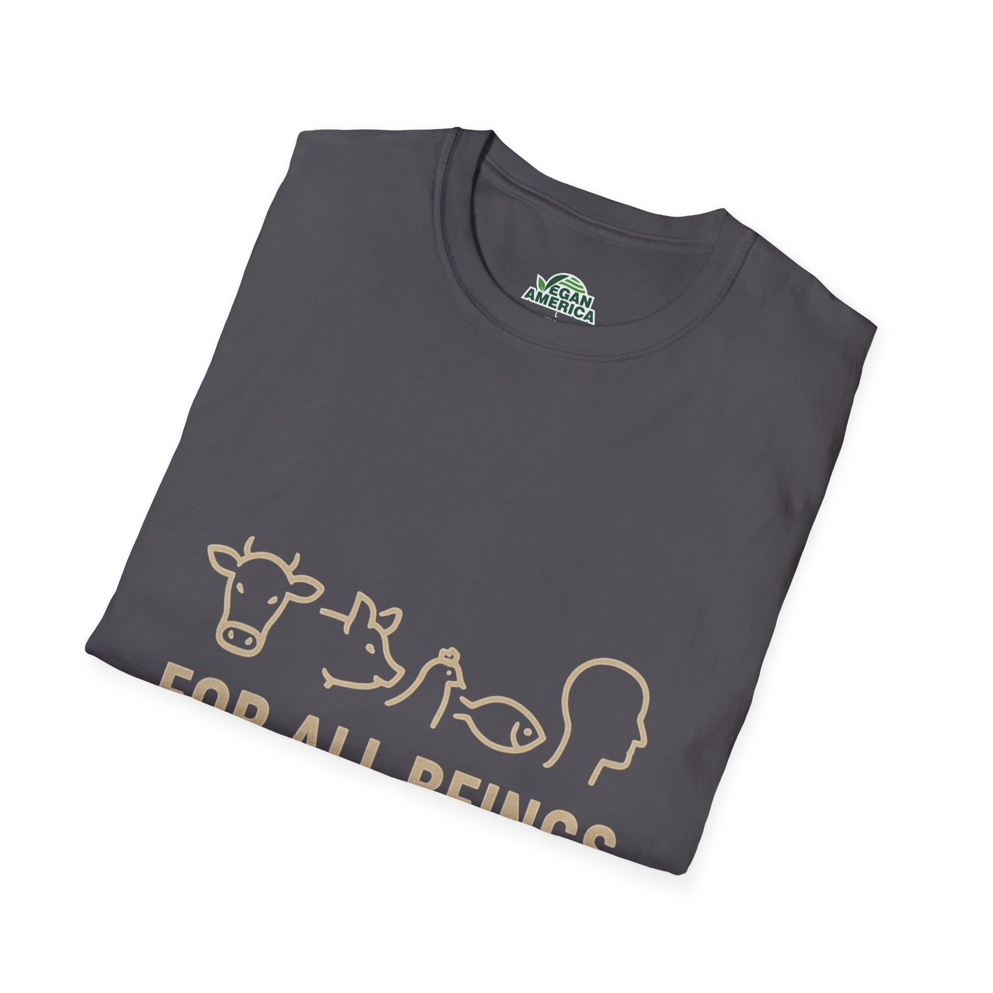 Unisex Vegan America T-Shirt, Eco - Friendly Apparel, Plant - Based Lifestyle Shirt, Perfect Gift for Vegans, Animal Rights Awareness Wear - Vegan America